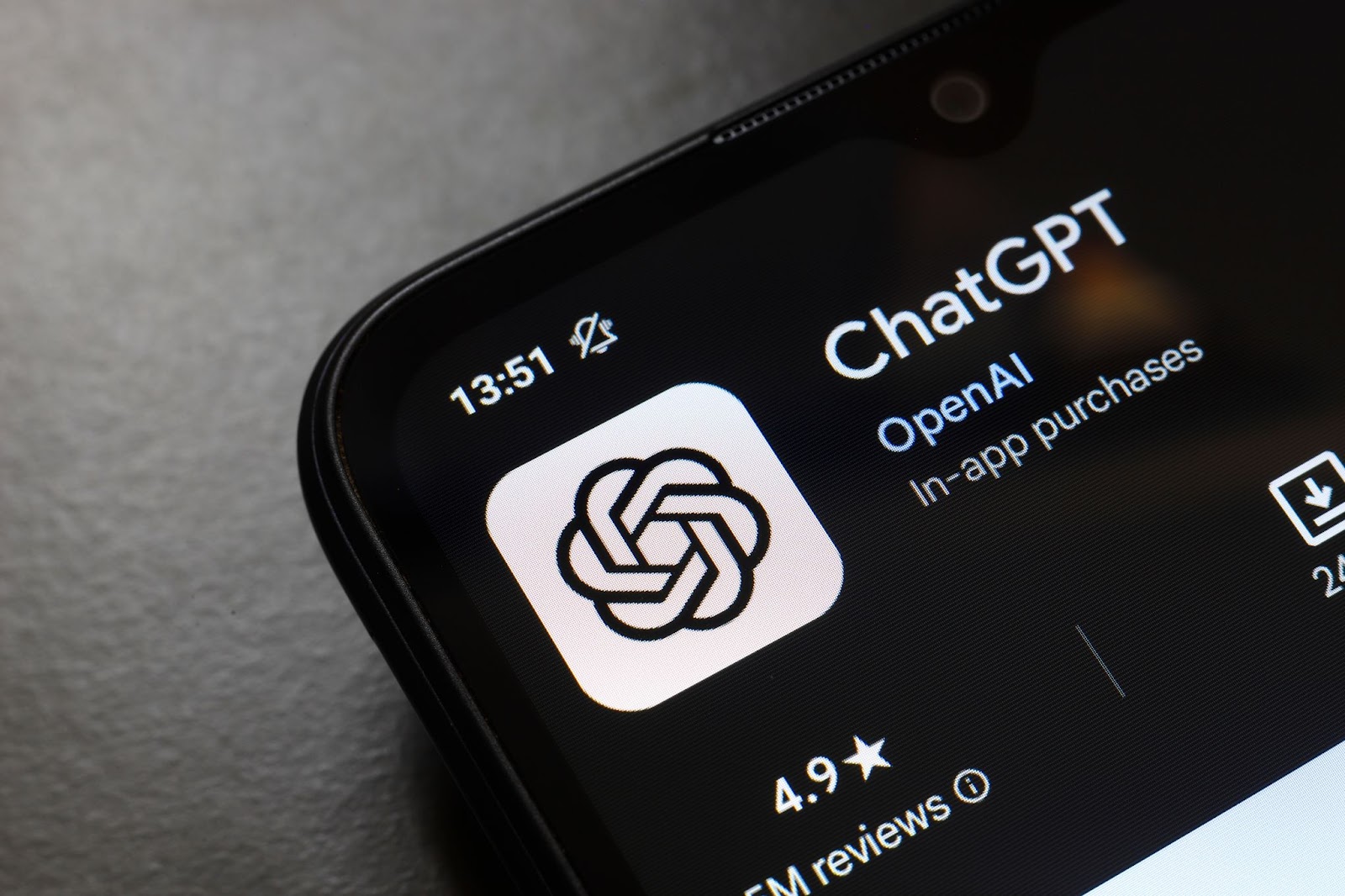 A person using an AI to search for local churches