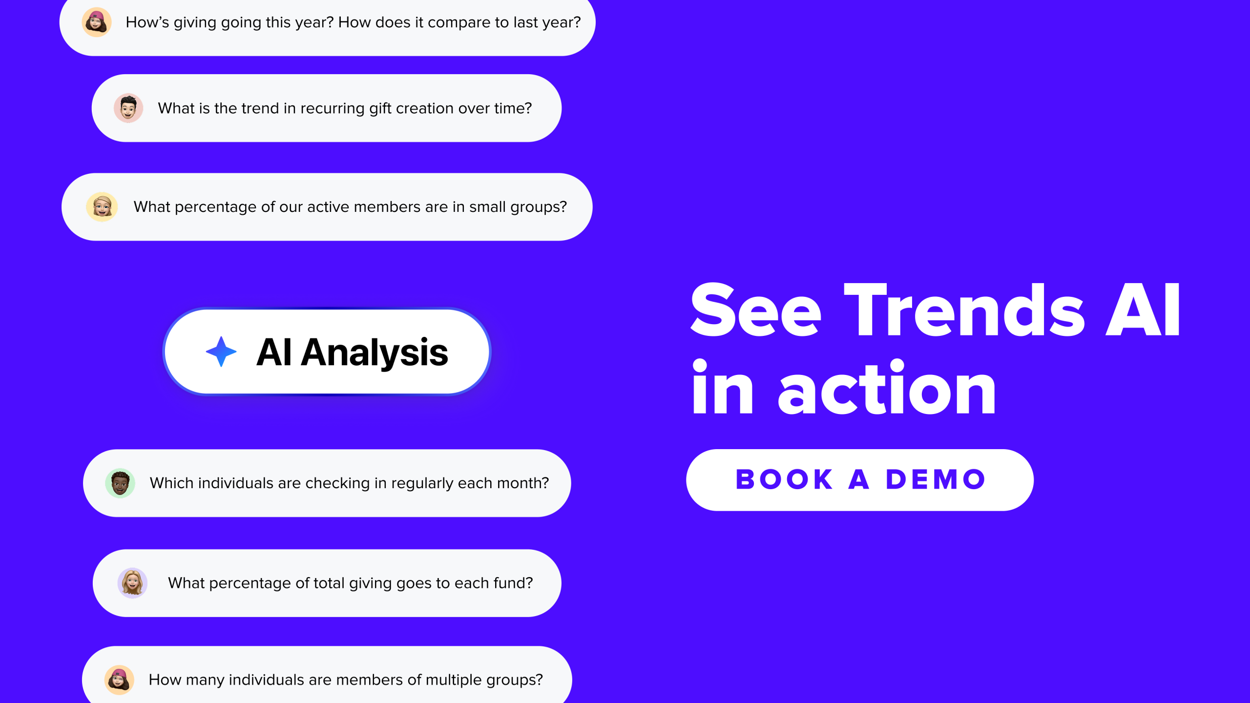 AI-powered church management platform helping churches make data-informed ministry decisions